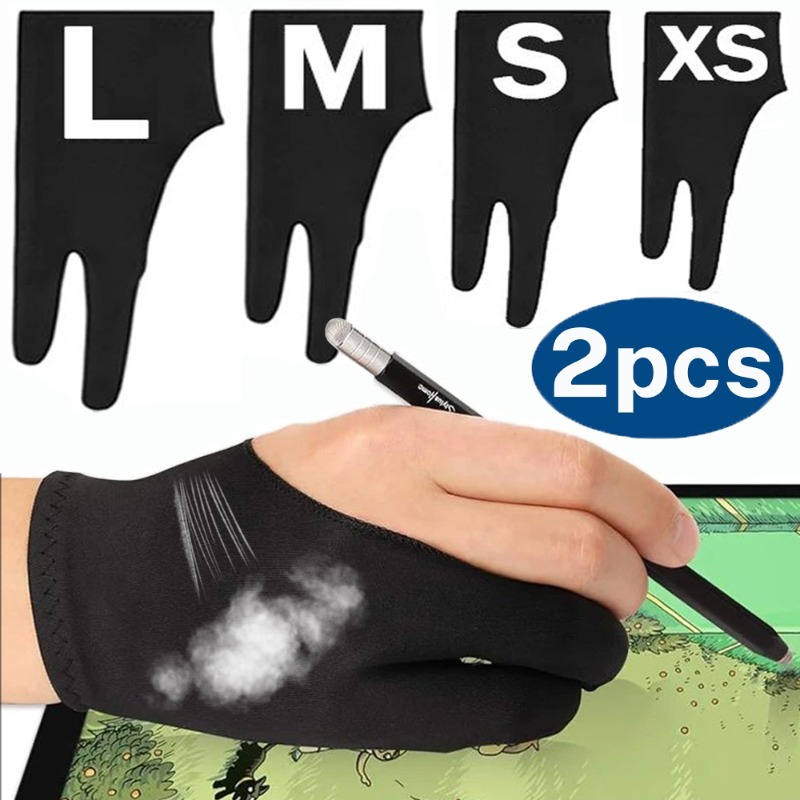Touchscreen Glove Capacitive - Drawing Glove Palm Rejection Two Finger