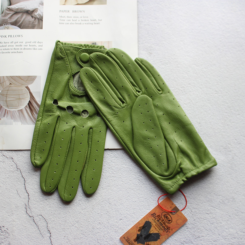 Women's Summer Full Finger Lea - Leather Driving Glove ulasan dan harga
