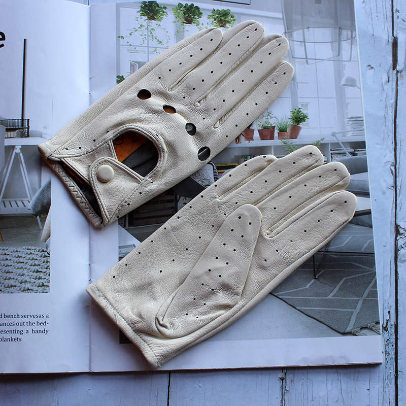 Women's Summer Full Finger Lea - Leather Driving Glove ulasan dan harga