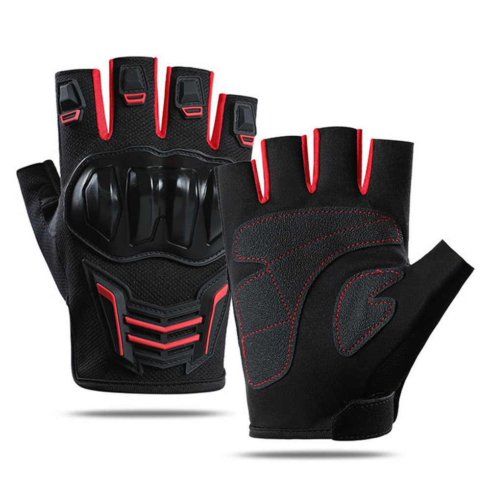 Breathable Motorcycle Gloves S - Cycling Glove Padded ulasan dan harga