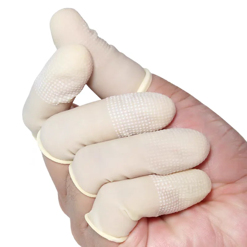 50-200pc Non-slip Fingers Cove - Rubber Glove Cleaning ulasan dan harga