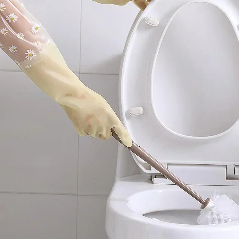 Household Long Sleeve Rubber G - Rubber Glove Cleaning ulasan dan harga