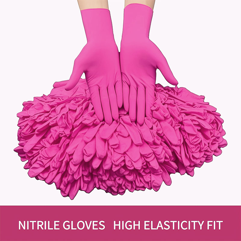10-100PCS Pink Nitrile Disposa - Nitrile Mechanic Glove ulasan dan harga
