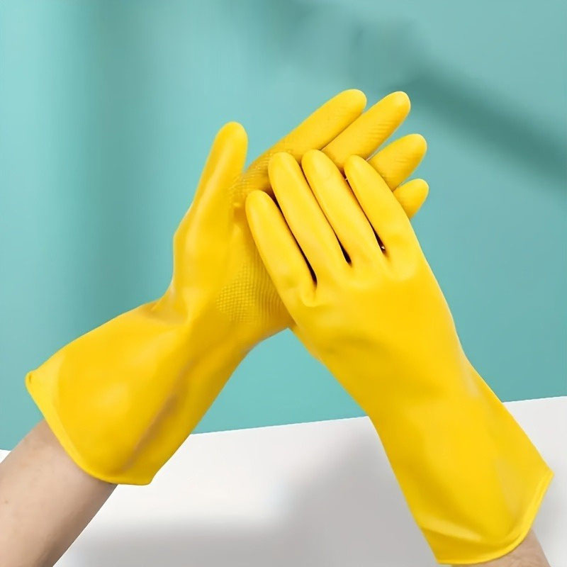 1Pairs(2pcs) Rubber Gloves Was - Rubber Glove Cleaning ulasan dan harga