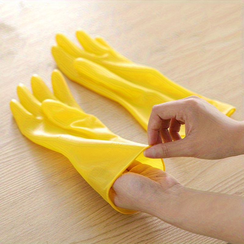 1Pairs(2pcs) Rubber Gloves Was - Rubber Glove Cleaning ulasan dan harga