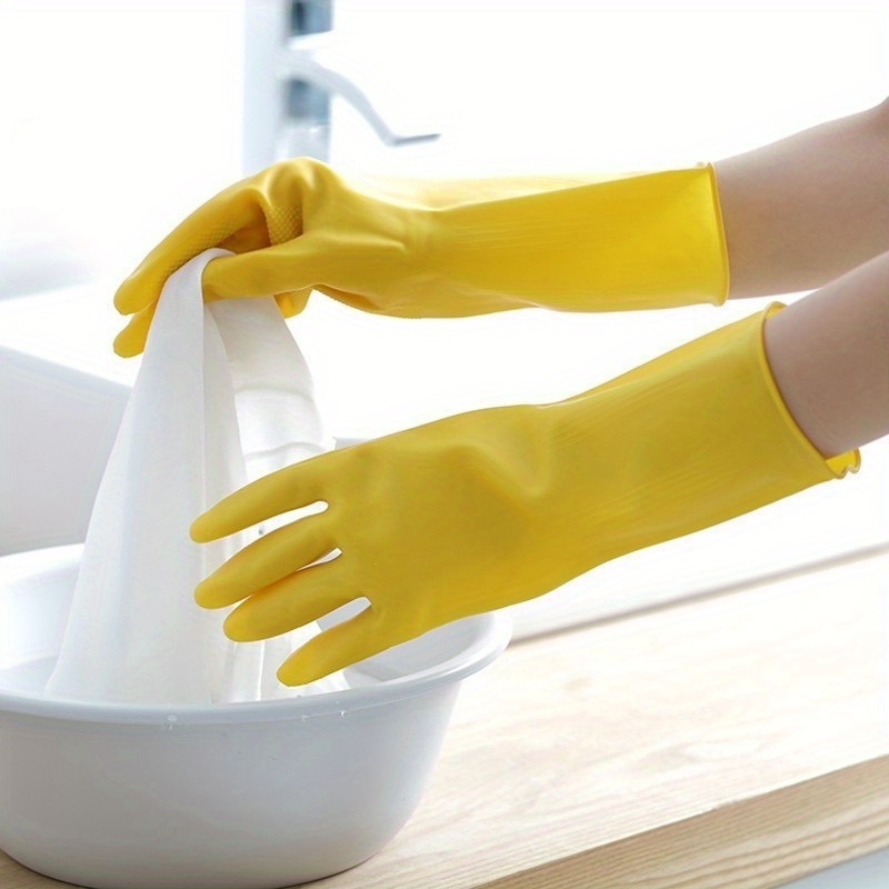 1Pairs(2pcs) Rubber Gloves Was - Rubber Glove Cleaning ulasan dan harga