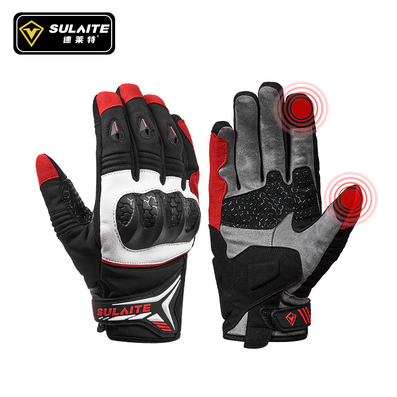 SULAITE Motorcycle Gloves Men  - Motorcycle Glove Knuckle ulasan dan harga