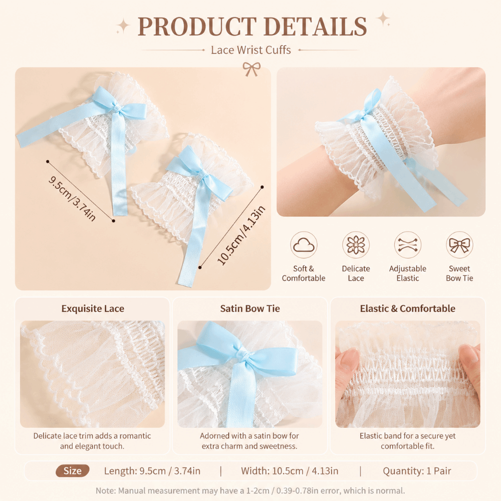 Sweet Pleated Ruched Detachabl - Fingerless Glove Knit ulasan dan harga