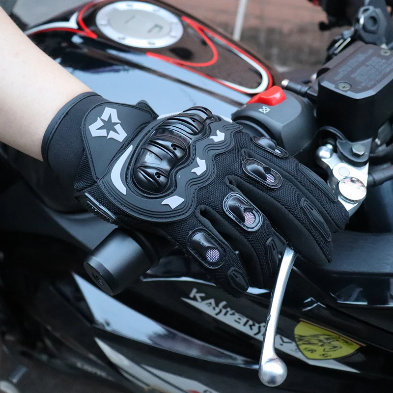 Touch Full-Finger Motorcycle R - Motorcycle Glove Knuckle ulasan dan harga