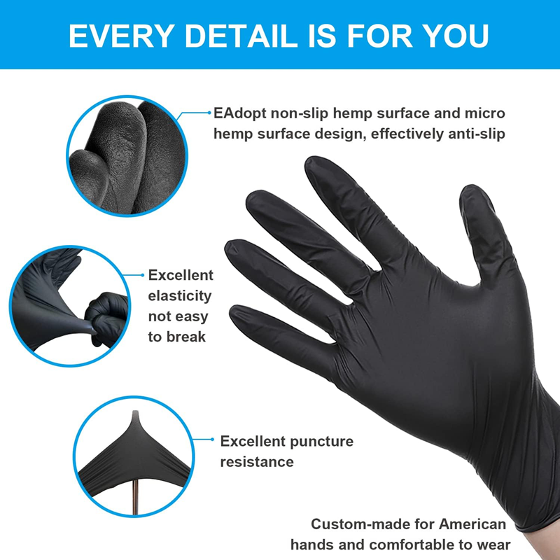 20/50/100PCS Disposable Nitril - Nitrile Mechanic Glove ulasan dan harga