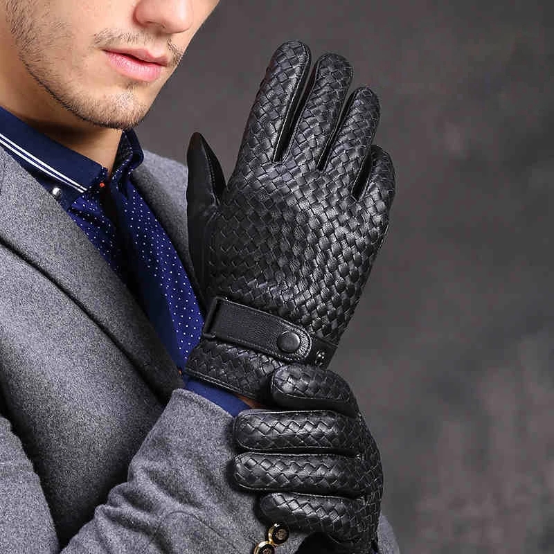 2022 New Mens Gloves High Qual - Leather Driving Glove ulasan dan harga