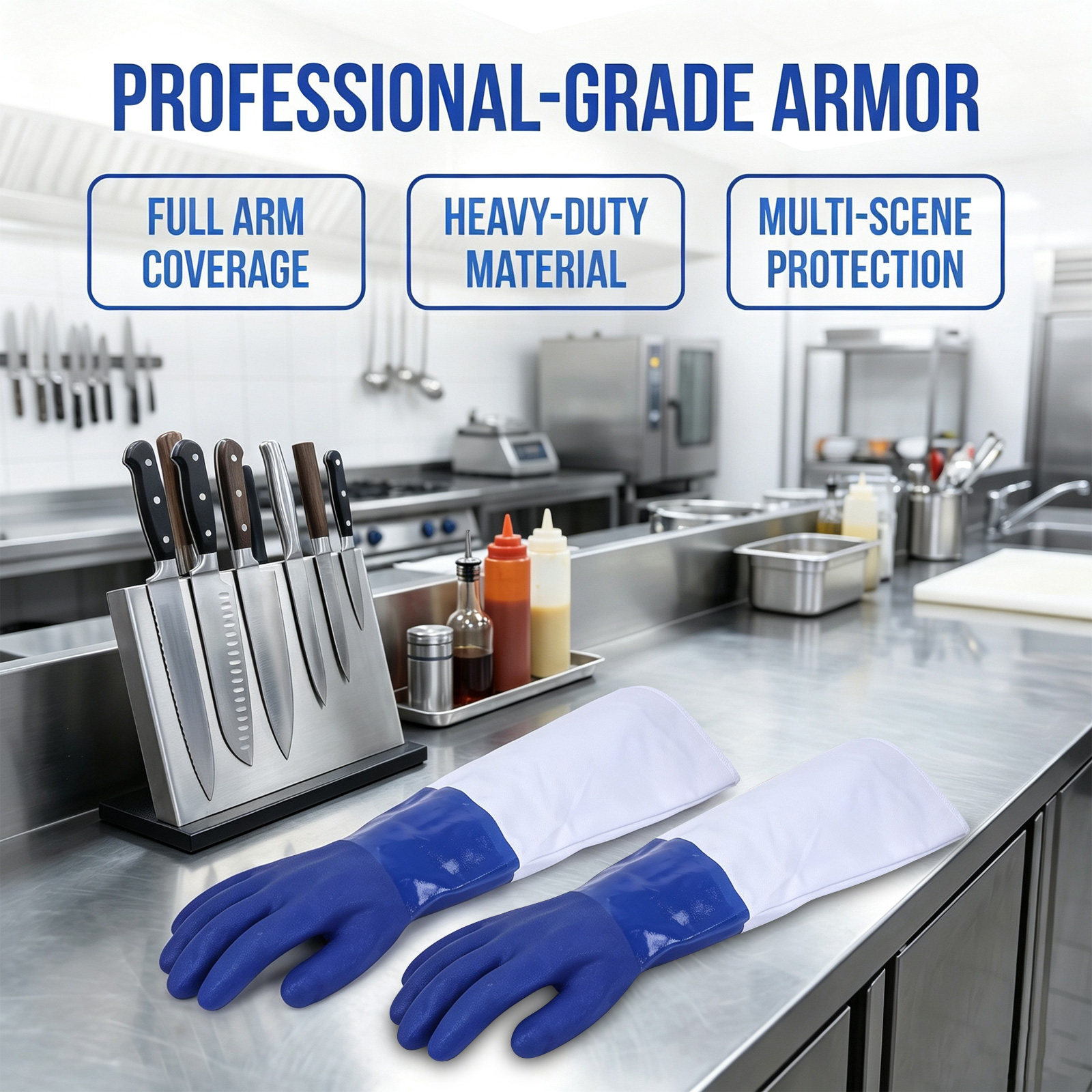 1Pair Sandblasting Cabinet Rub - Rubber Glove Cleaning ulasan dan harga