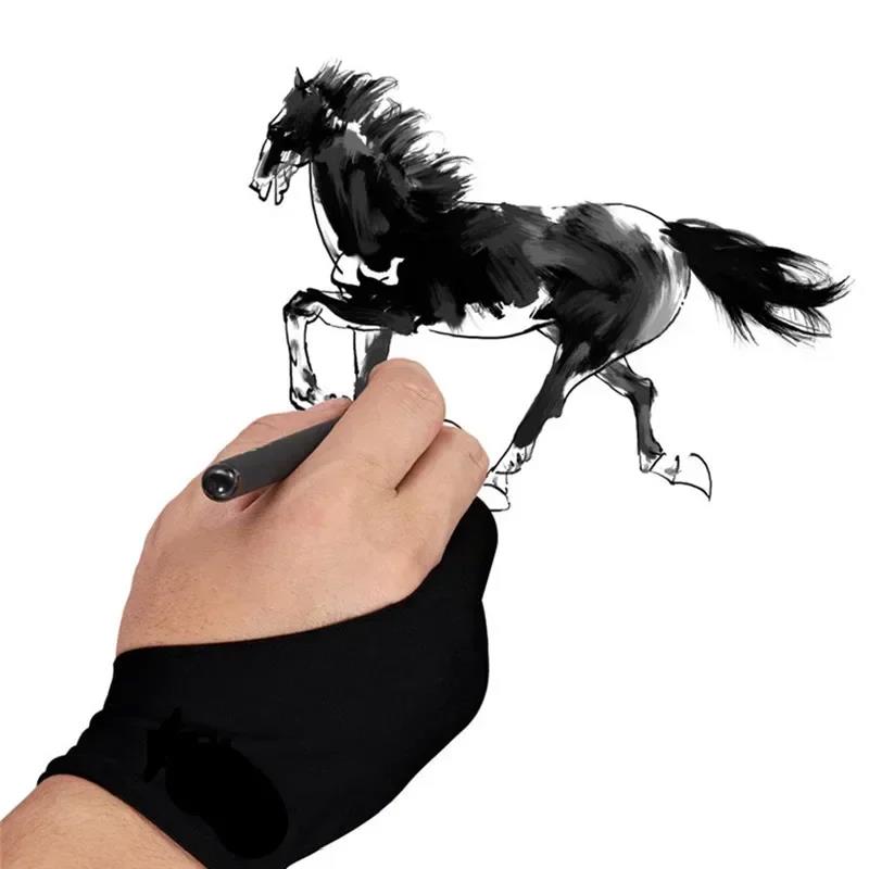 Drawing Glove Anti-fouling Tou - Touchscreen Glove Capacitive ulasan dan harga