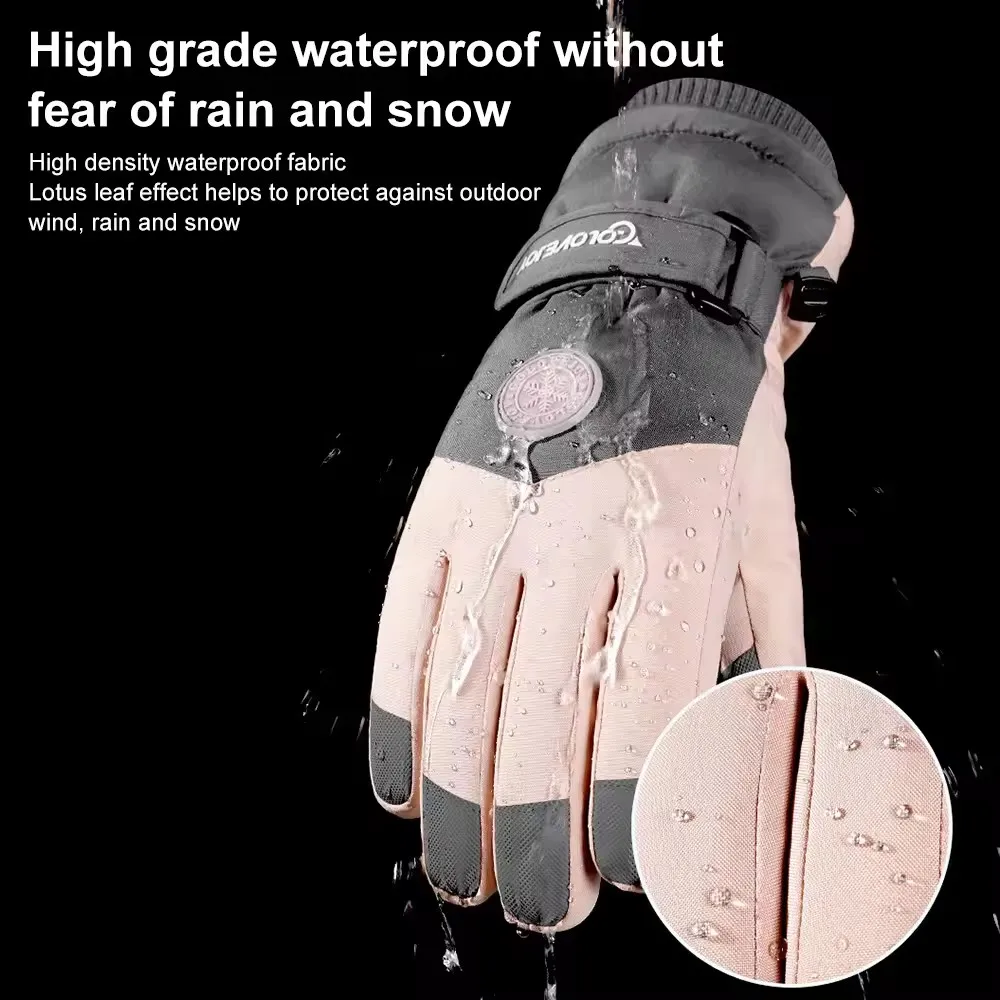 Waterproof Ski Gloves Women Wi - Ski Glove Waterproof ulasan dan harga