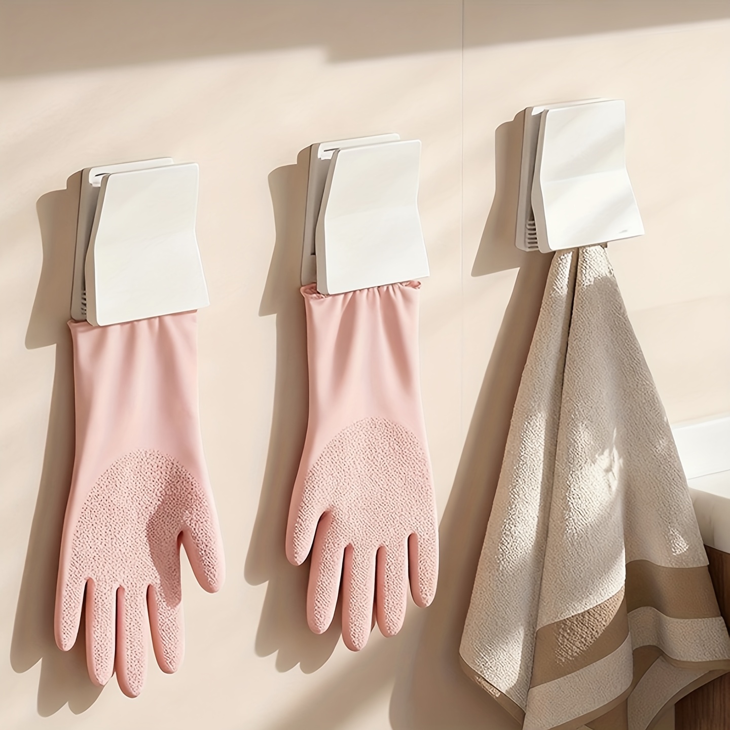 2Pcs Kitchen Glove Organizer H - Rubber Glove Cleaning ulasan dan harga