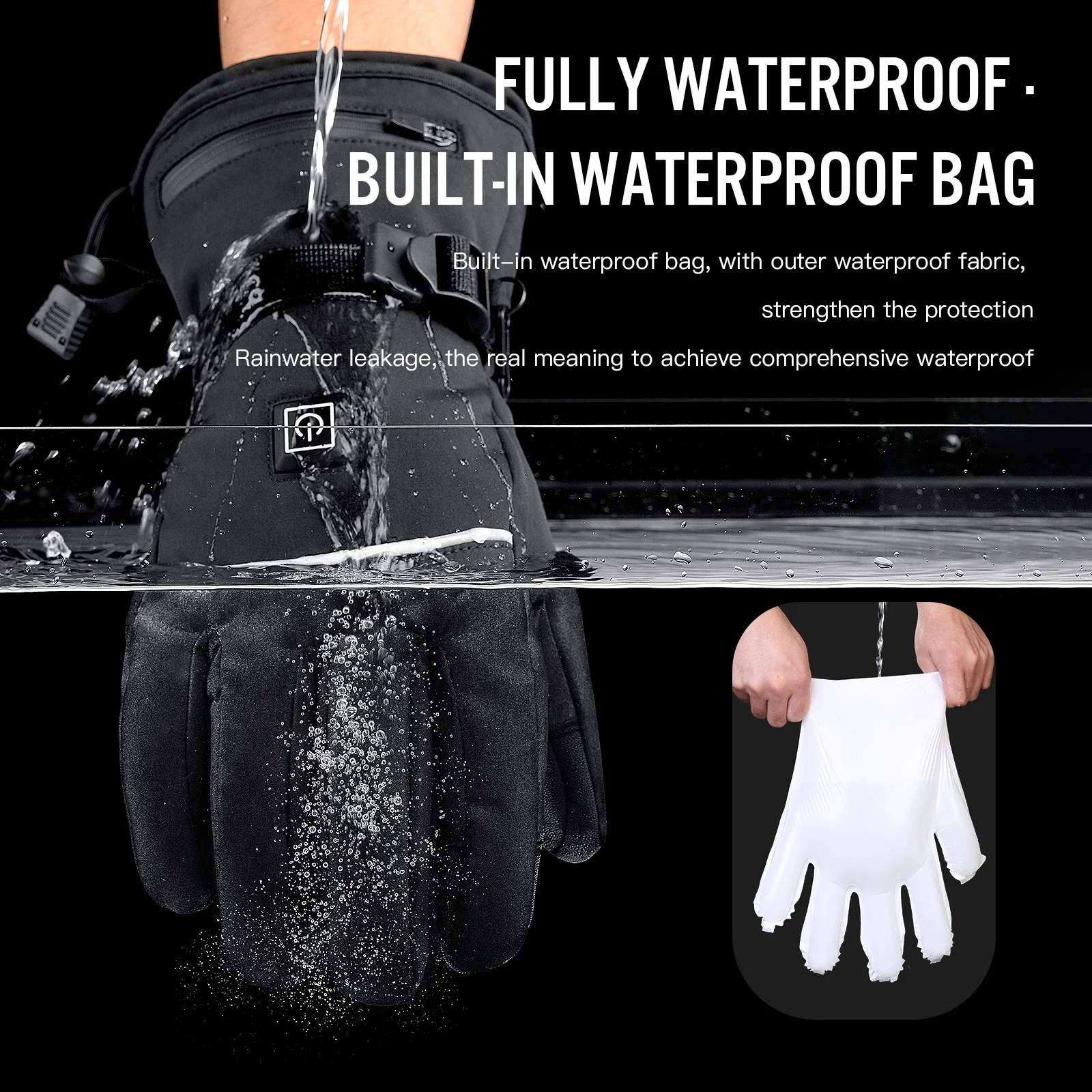 Electric Heated Gloves Motorcy - Gardening Glove Waterproof ulasan dan harga